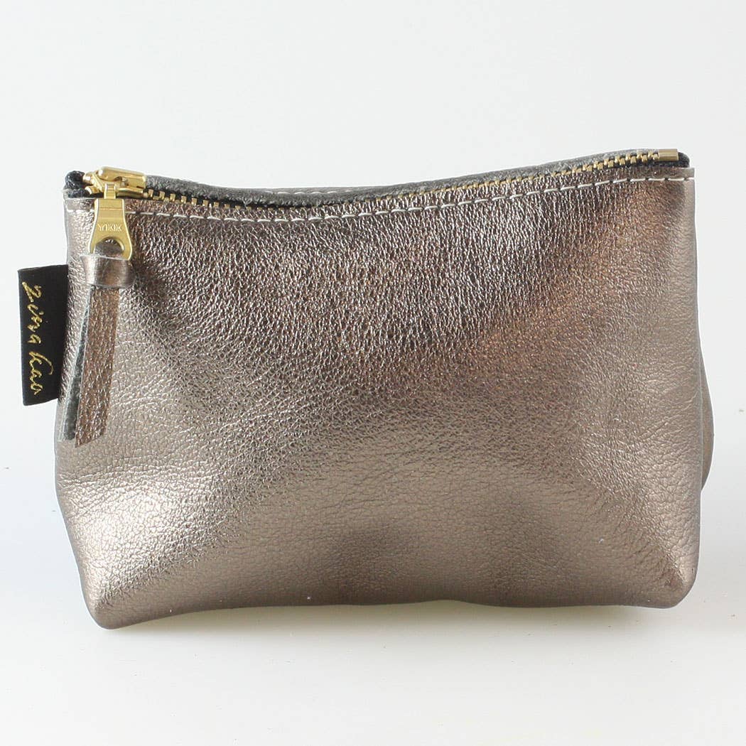 Zina Kao Exclusives – wholesale Make-up/cosmetic bag – The Smaller Metallic Makeup Clutch: 2 sizes! Bardot & Turner15