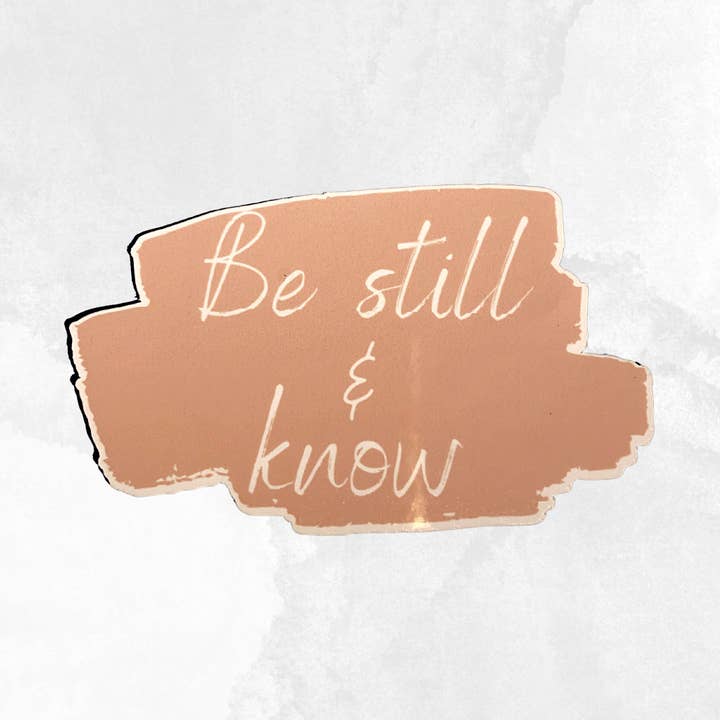 Adesivo «Sii fermo per la vendita all'ingrosso da parte di The Cornflower