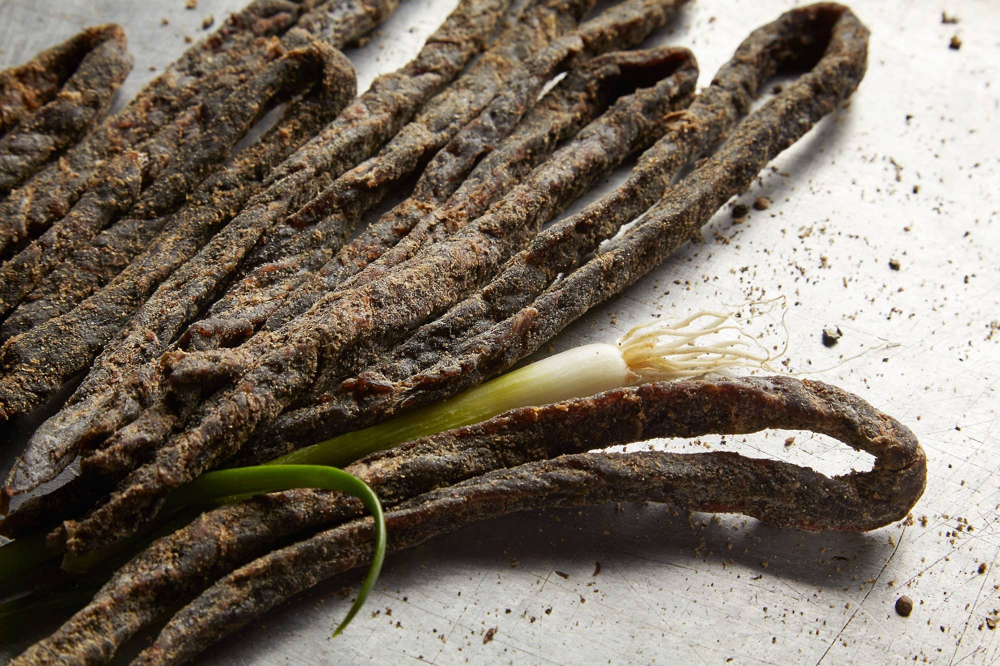 Stripling's General Store - Wholesale Jerky - 4oz Stripling's Beef Jerky - Peppered Original3