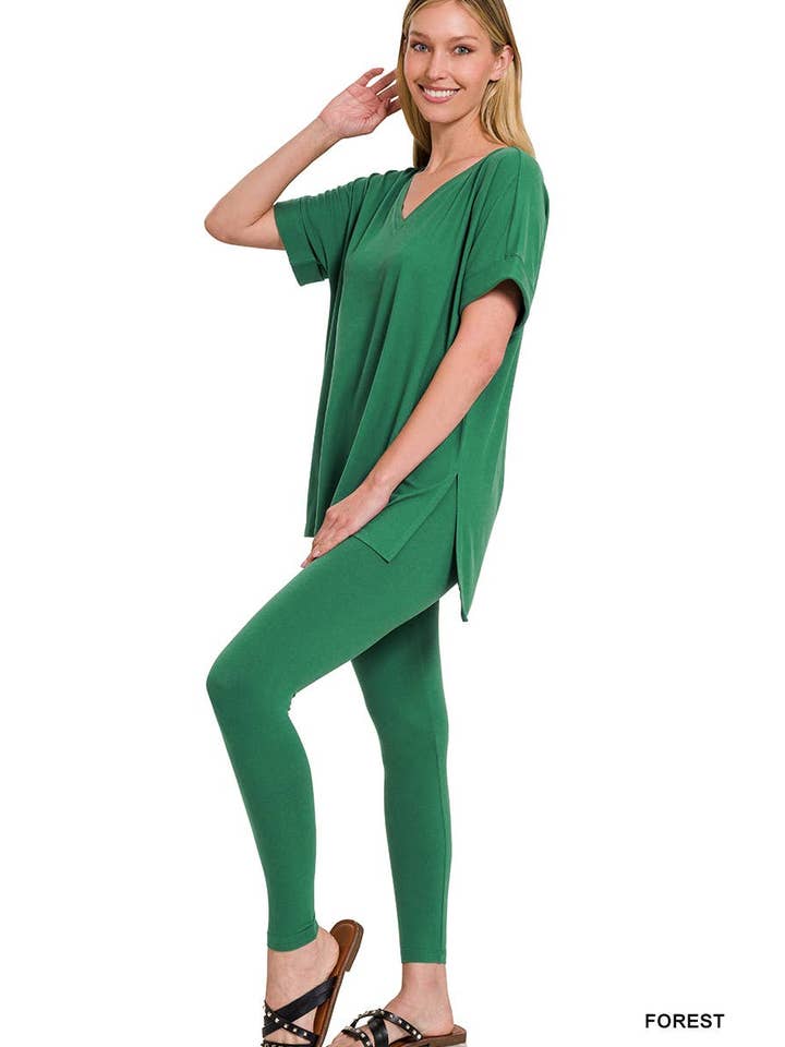 Vanilla Monkey - Wholesale Lounge Set - Women's - Brushed Dty Microfiber Loungewear Set28