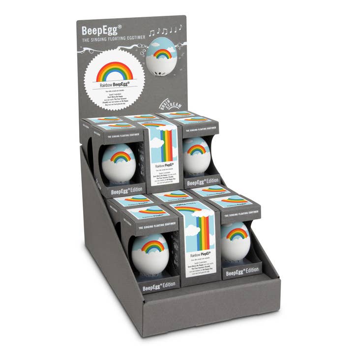 Rainbow BeepEgg Display / 18 pcs. (Copy) for wholesale by Brainstream USA