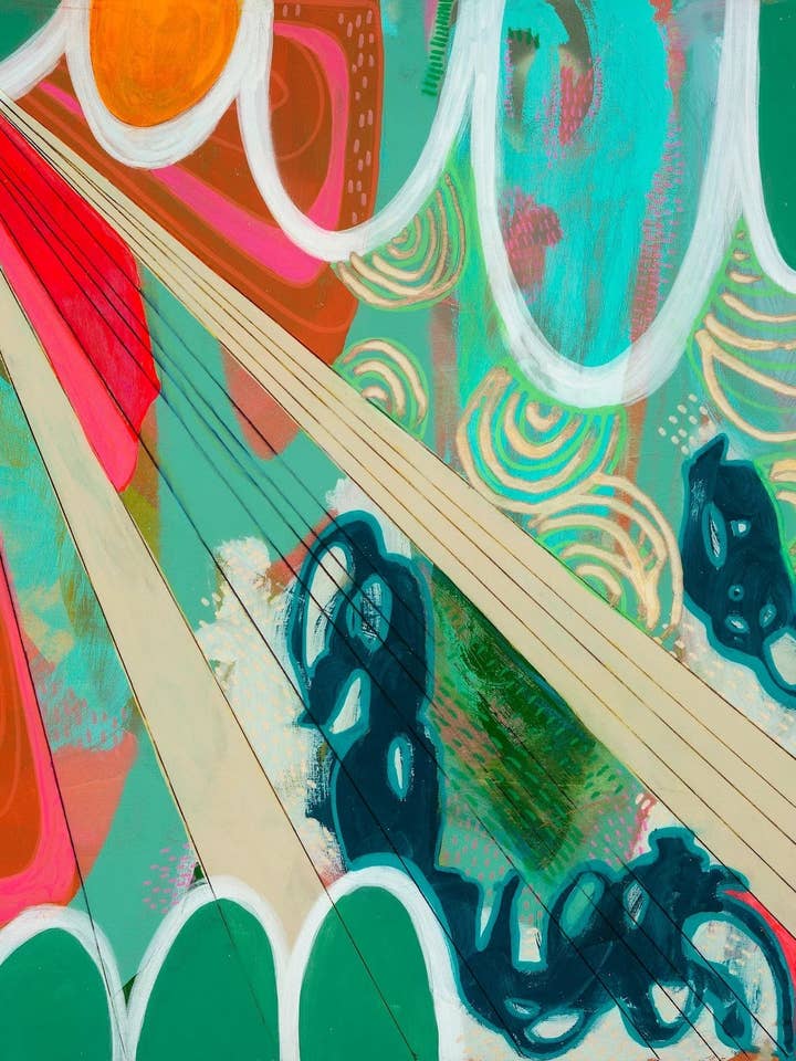 Fine Art Giclée-Druck "Sunset Lace" für den Großhandel von Art by Ashley Reynolds