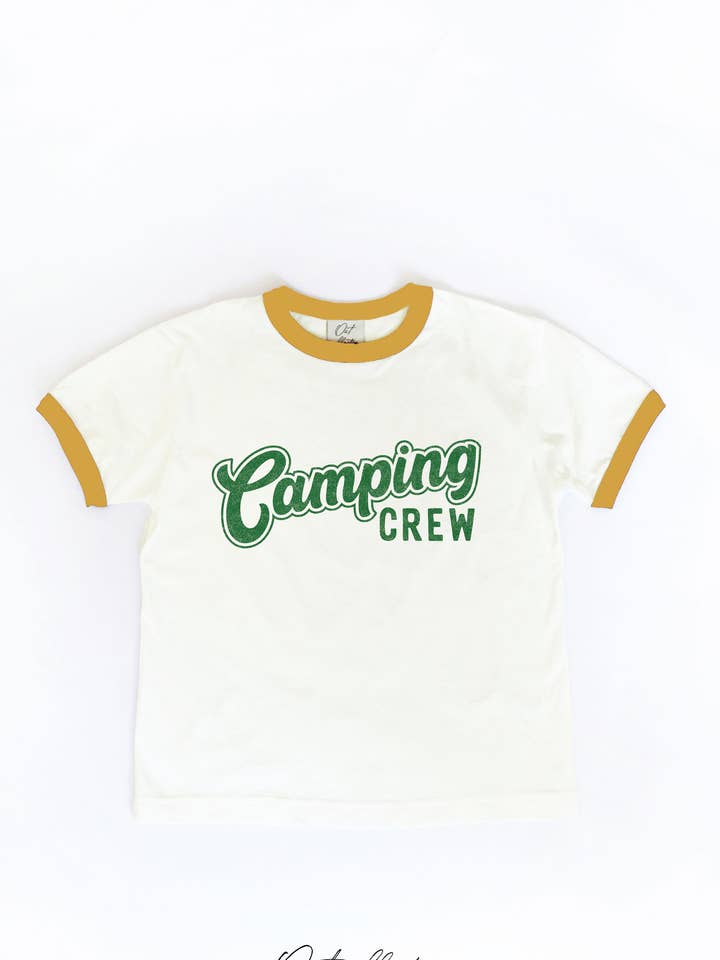 CAMPING CREW Ringetrøje til småbørn for engroshandel hos OAT COLLECTIVE