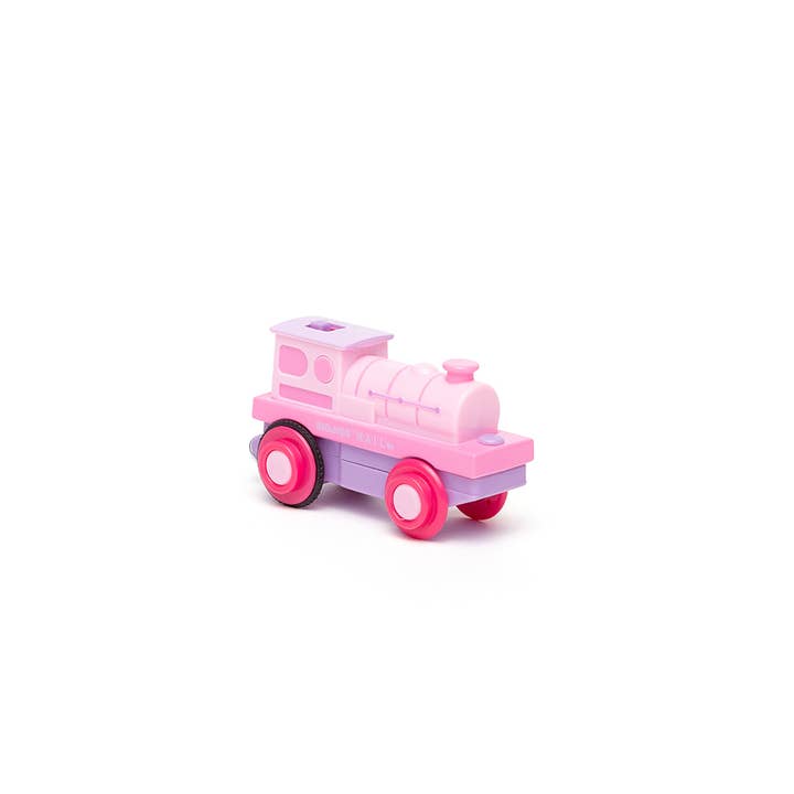 Bigjigs Toys - Wholesale Toy Car/Truck - Kids - Powerful Pink Loco (Battery Operated)