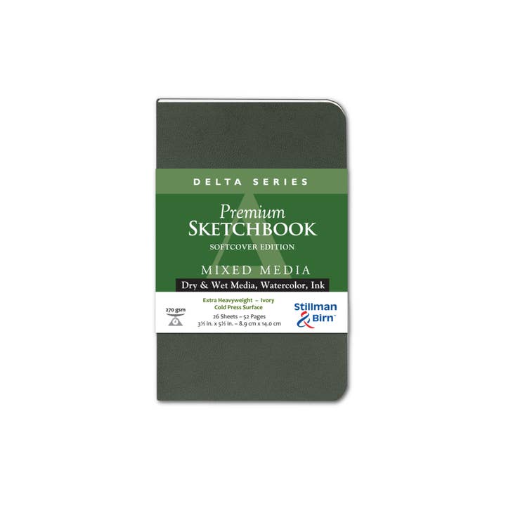 Exaclair - Wholesale Sketchbook/Sketchpad - Stillman & Birn Mixed Media Journal - Delta Series - Ivory