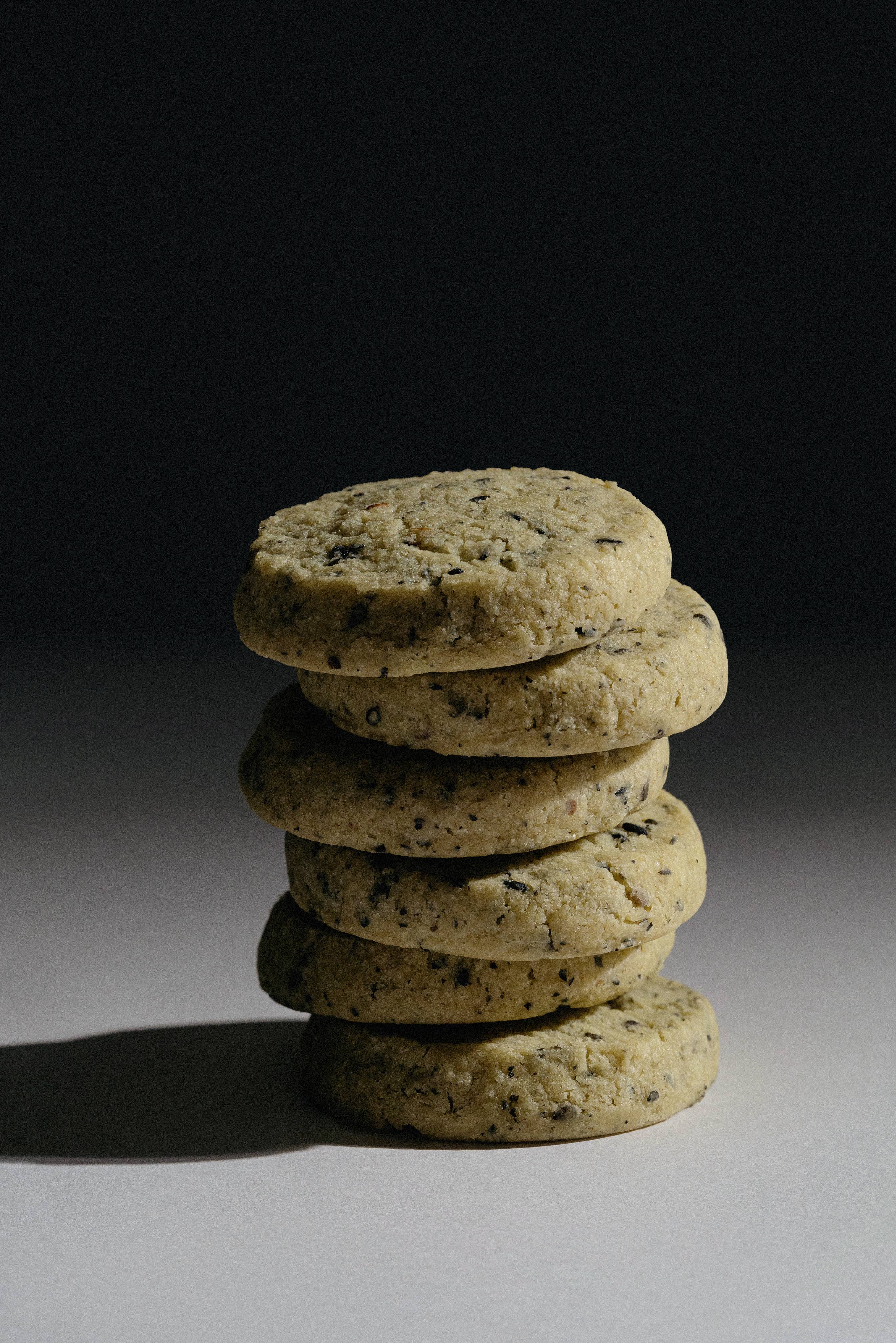Makabi & Sons - Wholesale Cookie - Matcha Toasted Black Sesame Cookies - Uji3