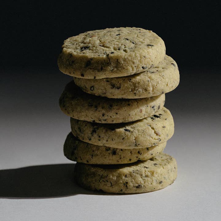 Makabi & Sons - Wholesale Cookie - Matcha Toasted Black Sesame Cookies - Uji3