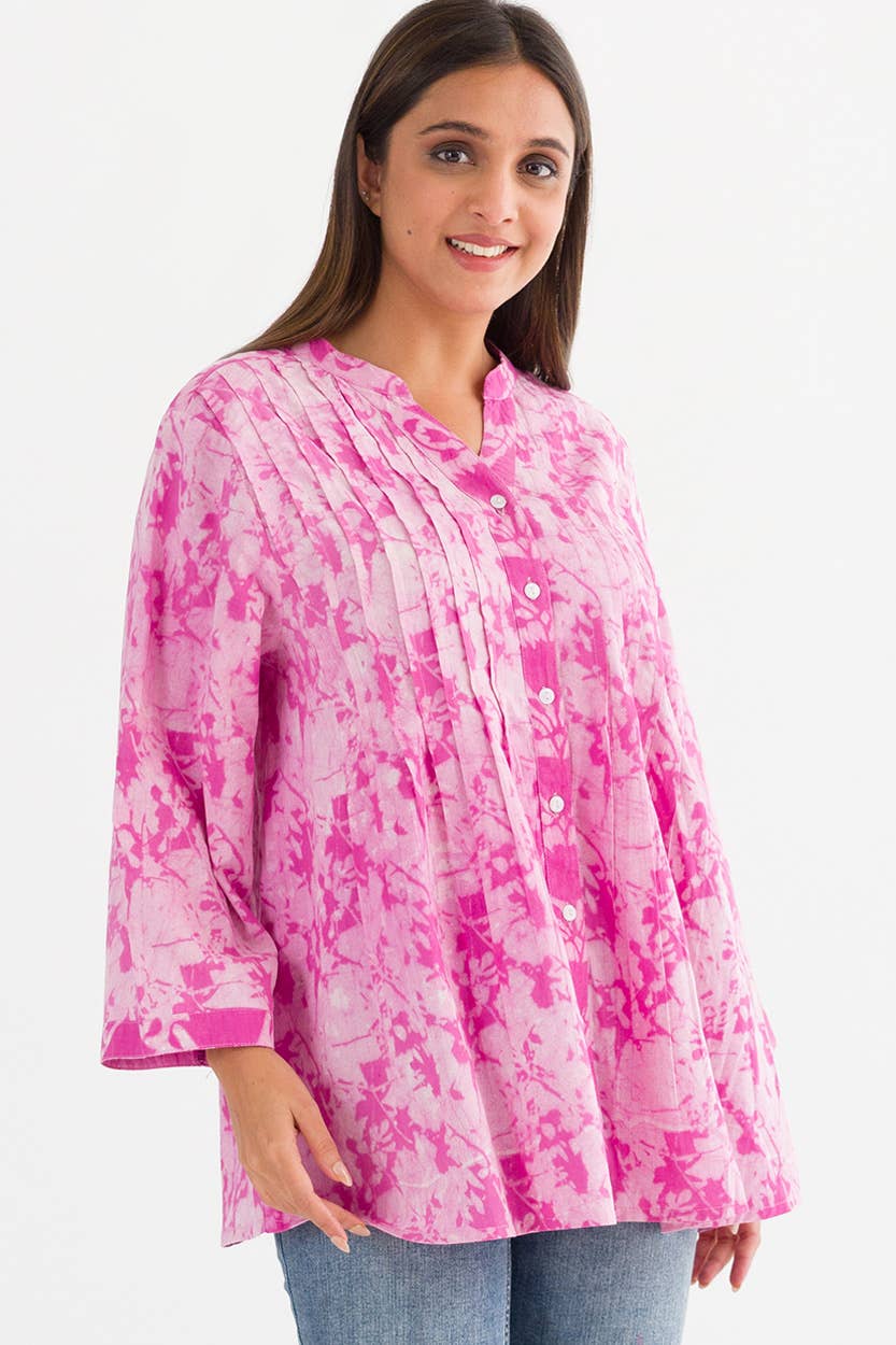 Sevya Handmade - Vendita all'ingrosso Tunica - Donna - Tuniche Tamira Block Print9