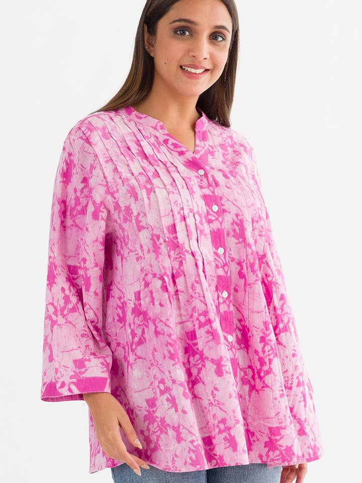 Sevya Handmade - Vendita all'ingrosso Tunica - Donna - Tuniche Tamira Block Print9