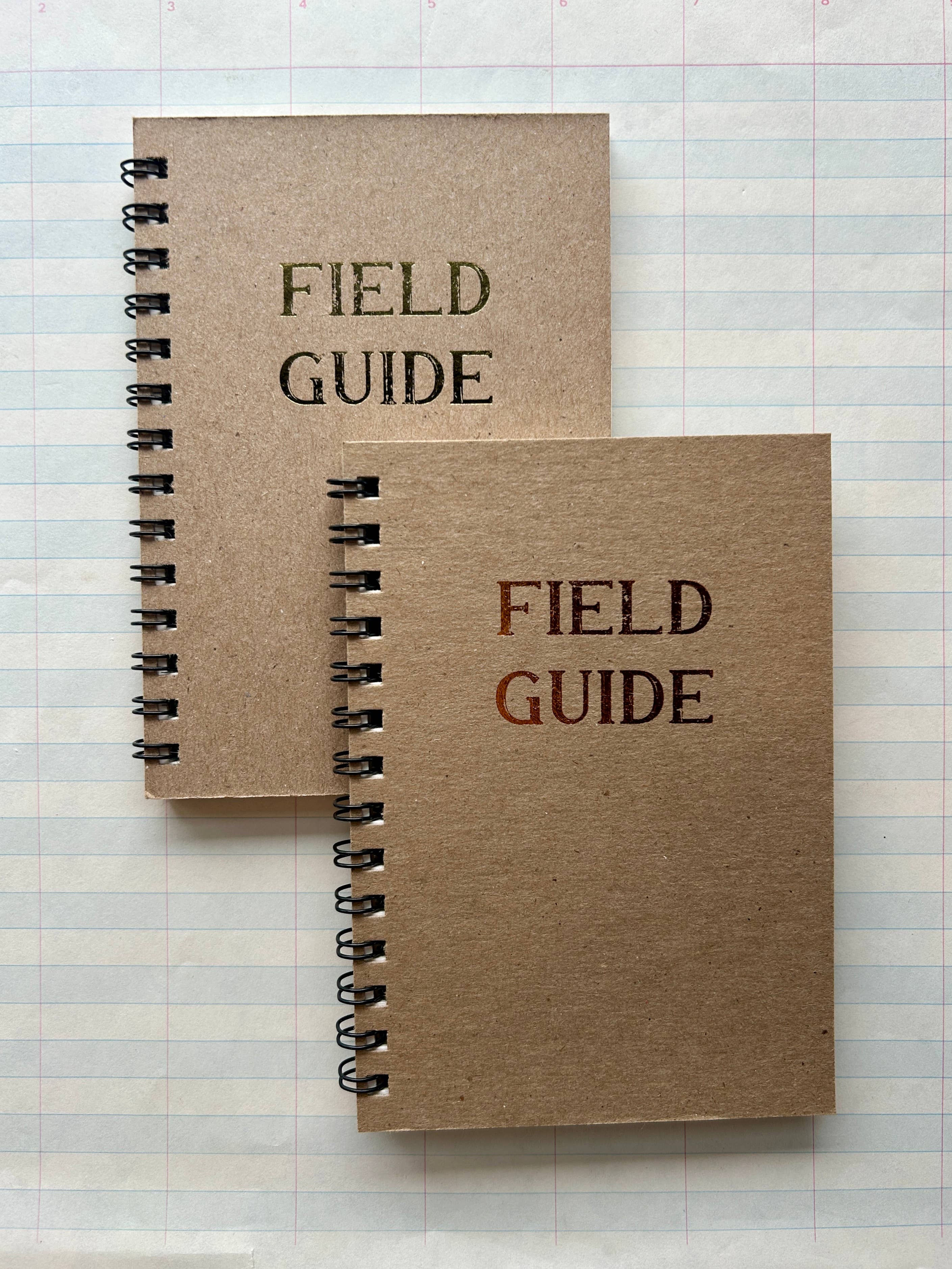 Parcel – wholesale Notebook – Field Guide Foil Pressed Mini Notebooks 0