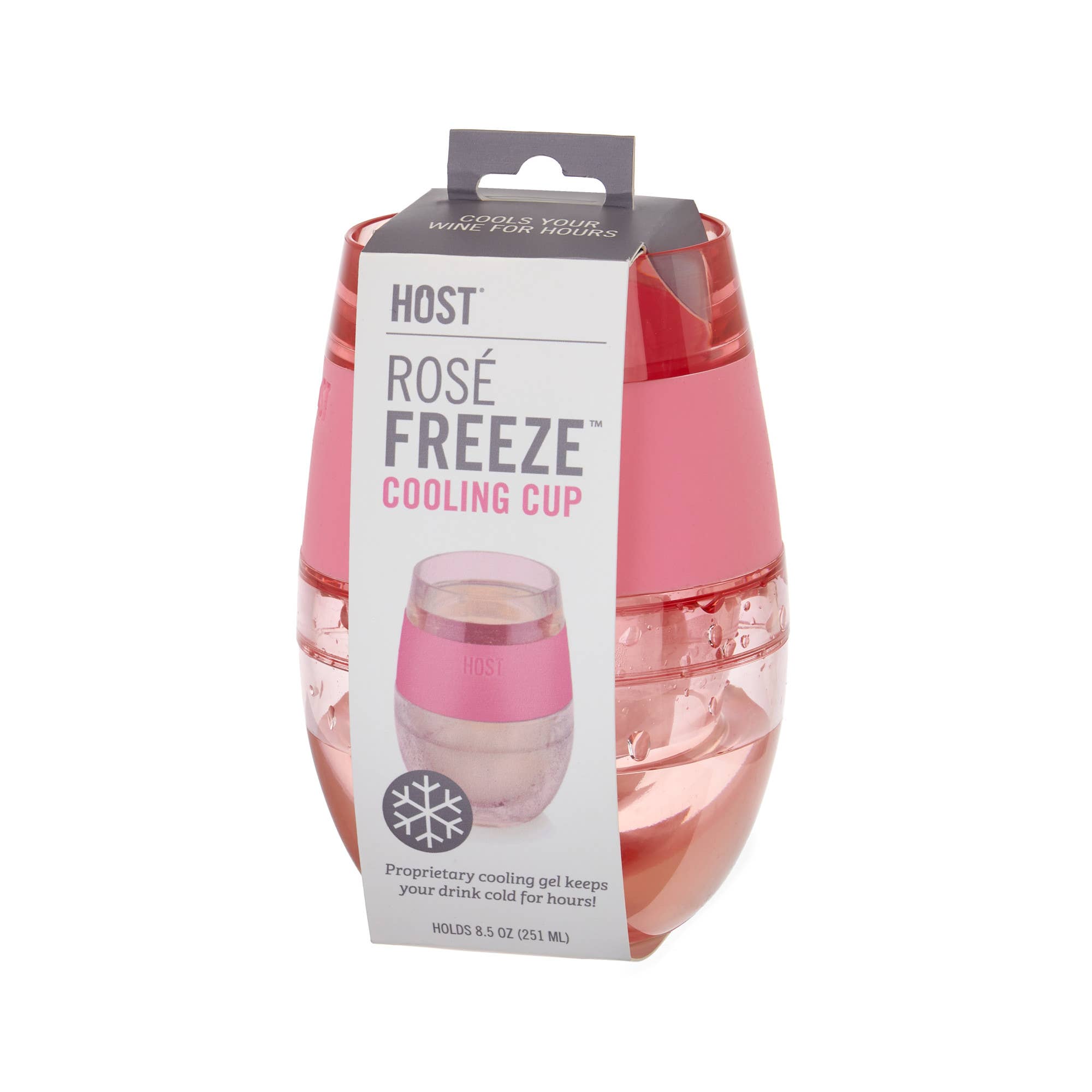 HOST - Wholesale Wine Glass - Rosé FREEZE™ Cooling Cups with Active Cooling Gel CDU of 121