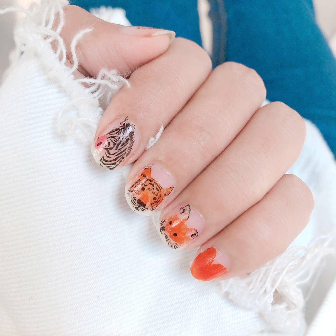 PAPERSELF – Engroshandel Midlertidig tatovering – Zoo Midlertidige Tatoveringer Klistermærker10