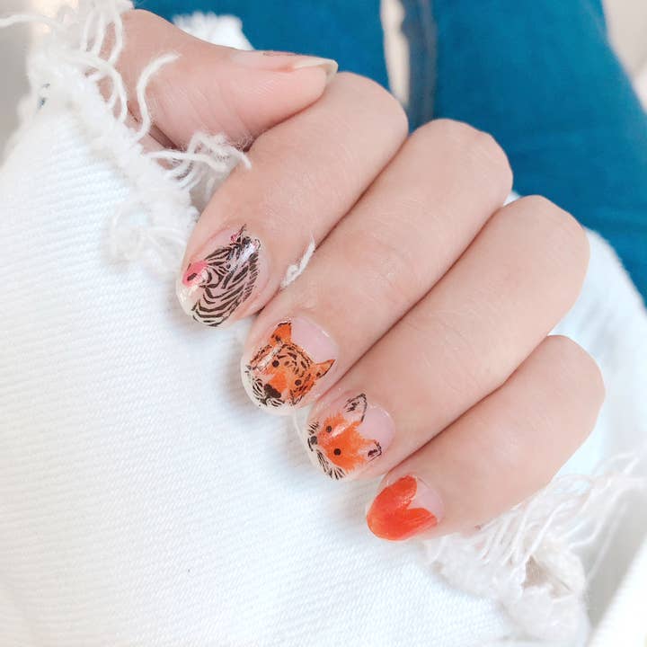 PAPERSELF – Engroshandel Midlertidig tatovering – Zoo Midlertidige Tatoveringer Klistermærker10