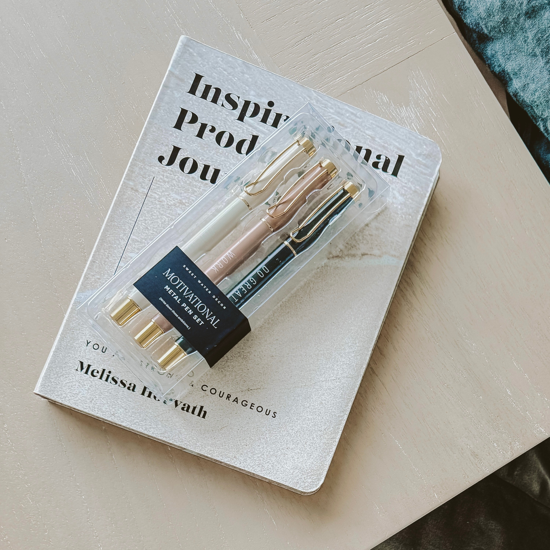 Sweet Water Decor – wholesale Pen – Motivational Metal Pen Set - Home Decor & Gifts3