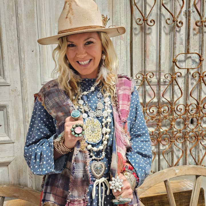 Dot Long Sleeve Top for wholesale by A Rare Bird Shop