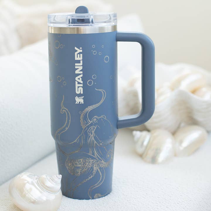 KNOTS + NOOK - Wholesale Insulated Mug/Tumbler - SEA LIFE ENGRAVED STANLEY 30OZ STAINLESS STEEL TUMBLER0