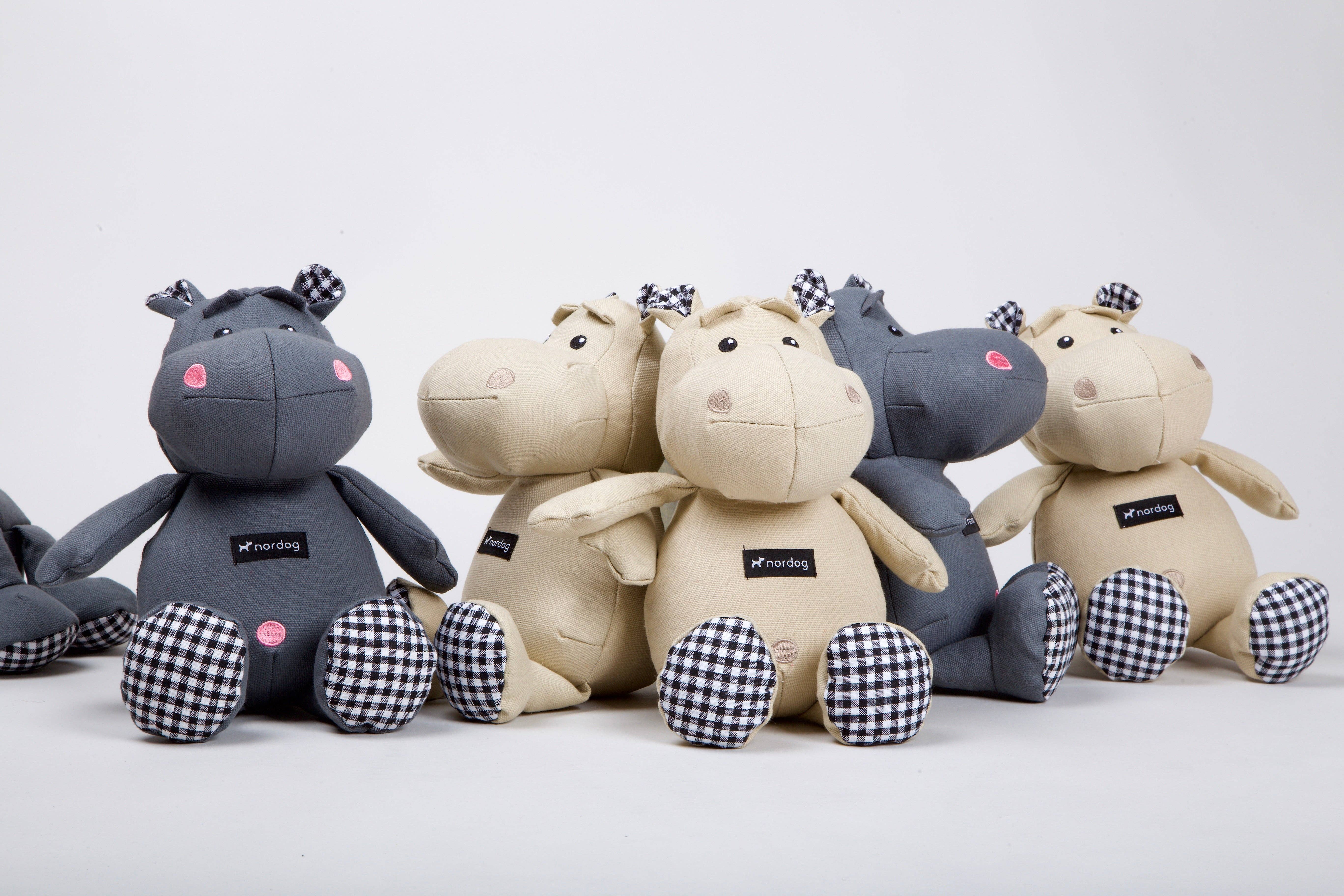 Nordog - Wholesale Pet Plush Toy - Dog - Henny The Hippo Beige5