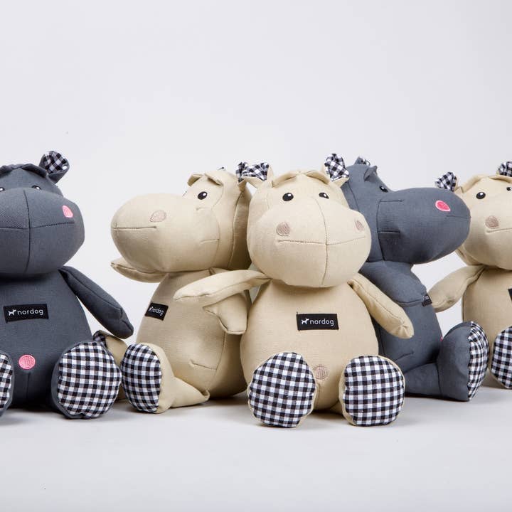 Nordog - Wholesale Pet Plush Toy - Dog - Henny The Hippo Beige5