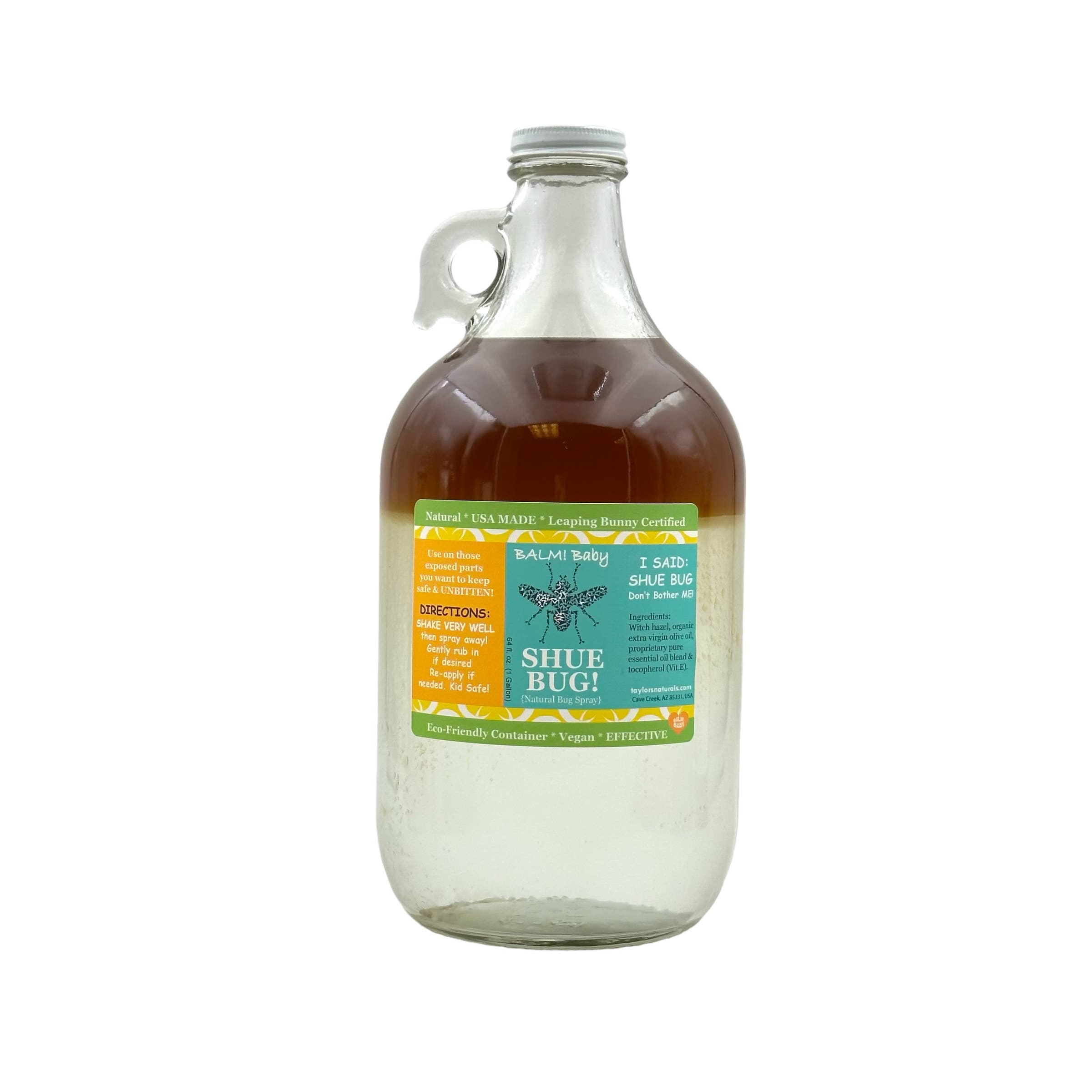 Taylor's Naturals - Wholesale Insect Repellent - Balm Baby - SHEW BUG! Natural Bug Spray- Refills & BULK4