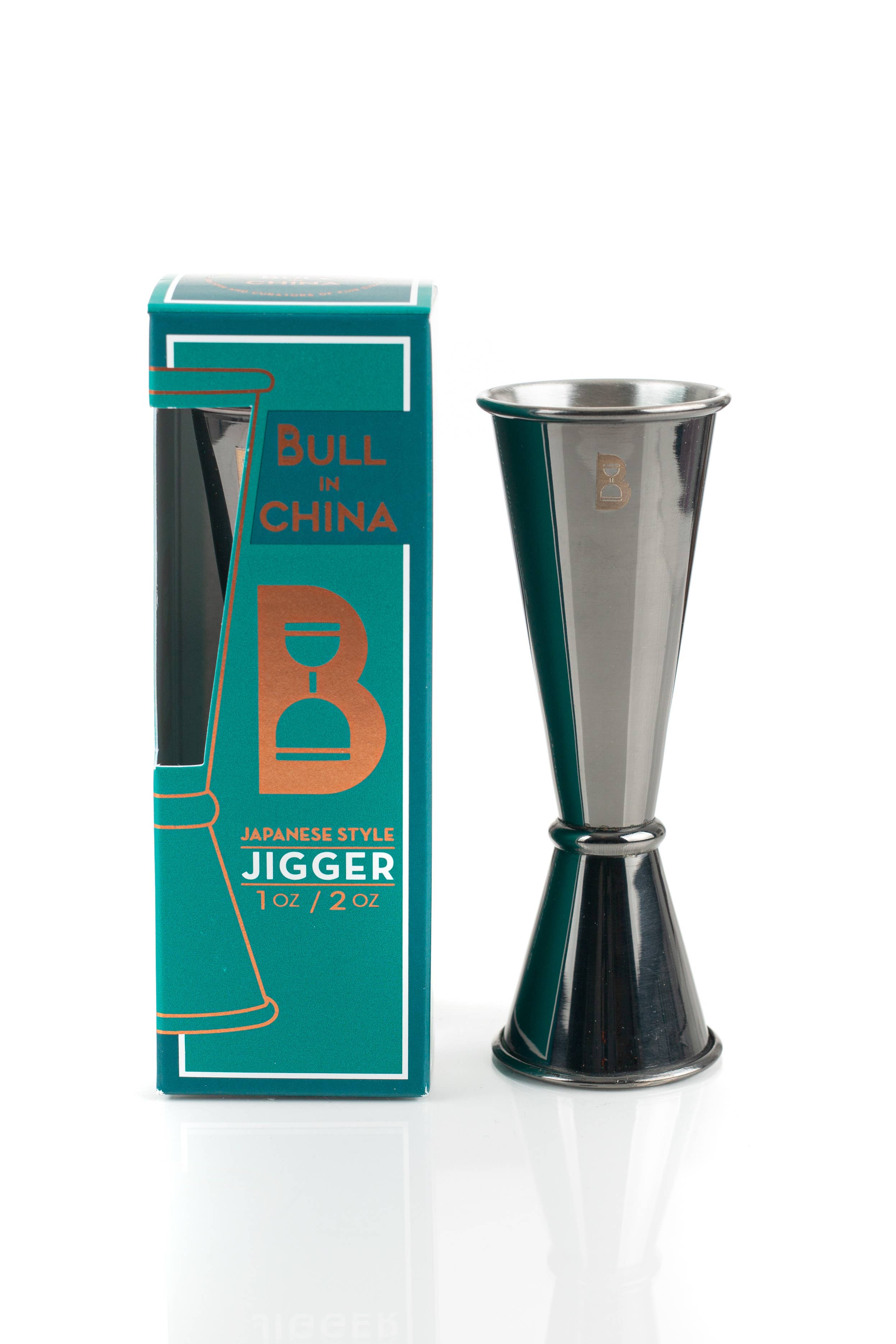 Bull in China – Engroshandel Jigger – Japansk stil jigger med 1 oz og 2 oz målinger1