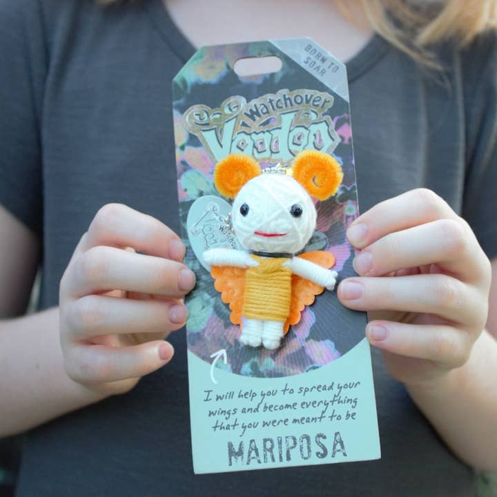 The H&H Group - Wholesale Keychain - Women's - Mariposa (Butterfly) - Watchover Voodoo Dolls - Keychain