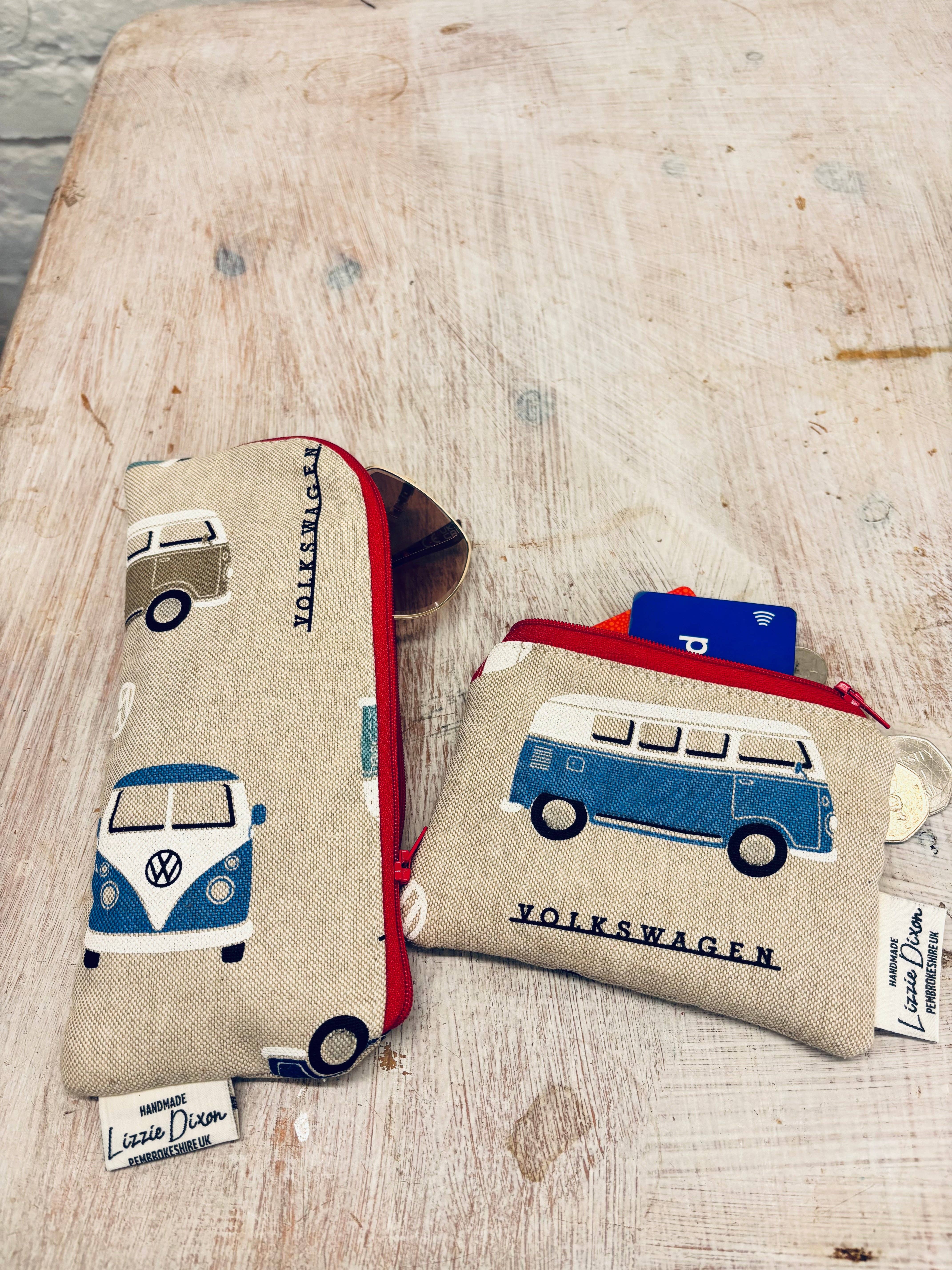 Lizzie Dixon Designs - Wholesale Cushion Set - VW Camper Van Coin Purse2