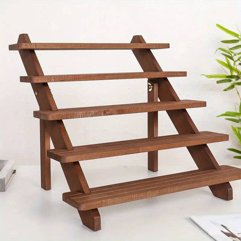 Huis Van Merken - Wholesale Jewelry Stand & Display - Multi-Purpose Vintage Wooden Display Stand – Jewelry & Home Store Organizer1