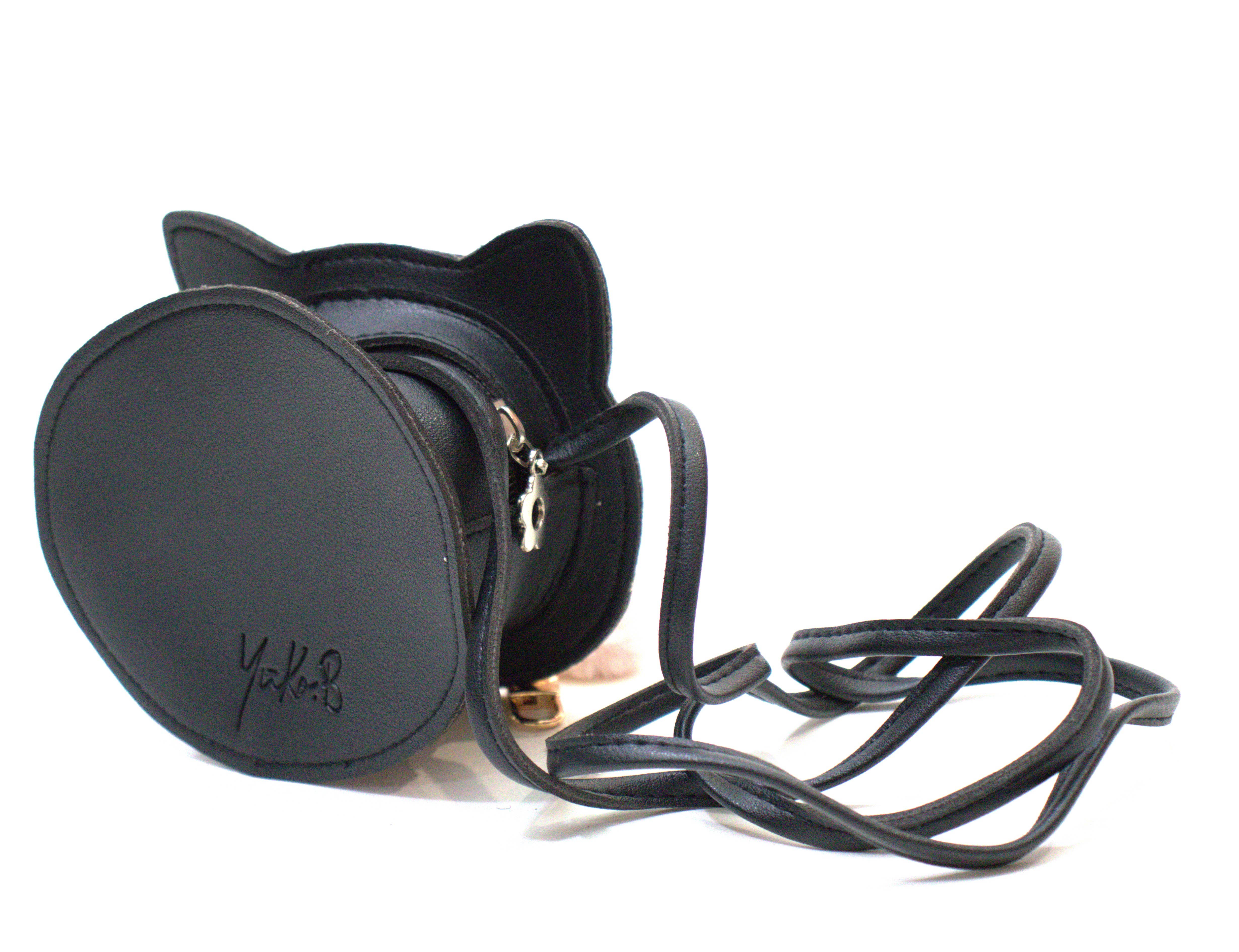 Yuko B - Vendita all'ingrosso Borsa a tracolla - Bambini - Borsa a tracolla per bambini a forma di animale - Gaspard nero11