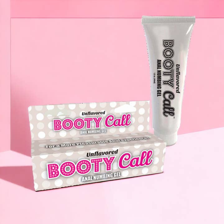 Little Genie Productions - Wholesale Delay Gel - Booty Call Anal Numbing Gel- Unflavored 1.5oz