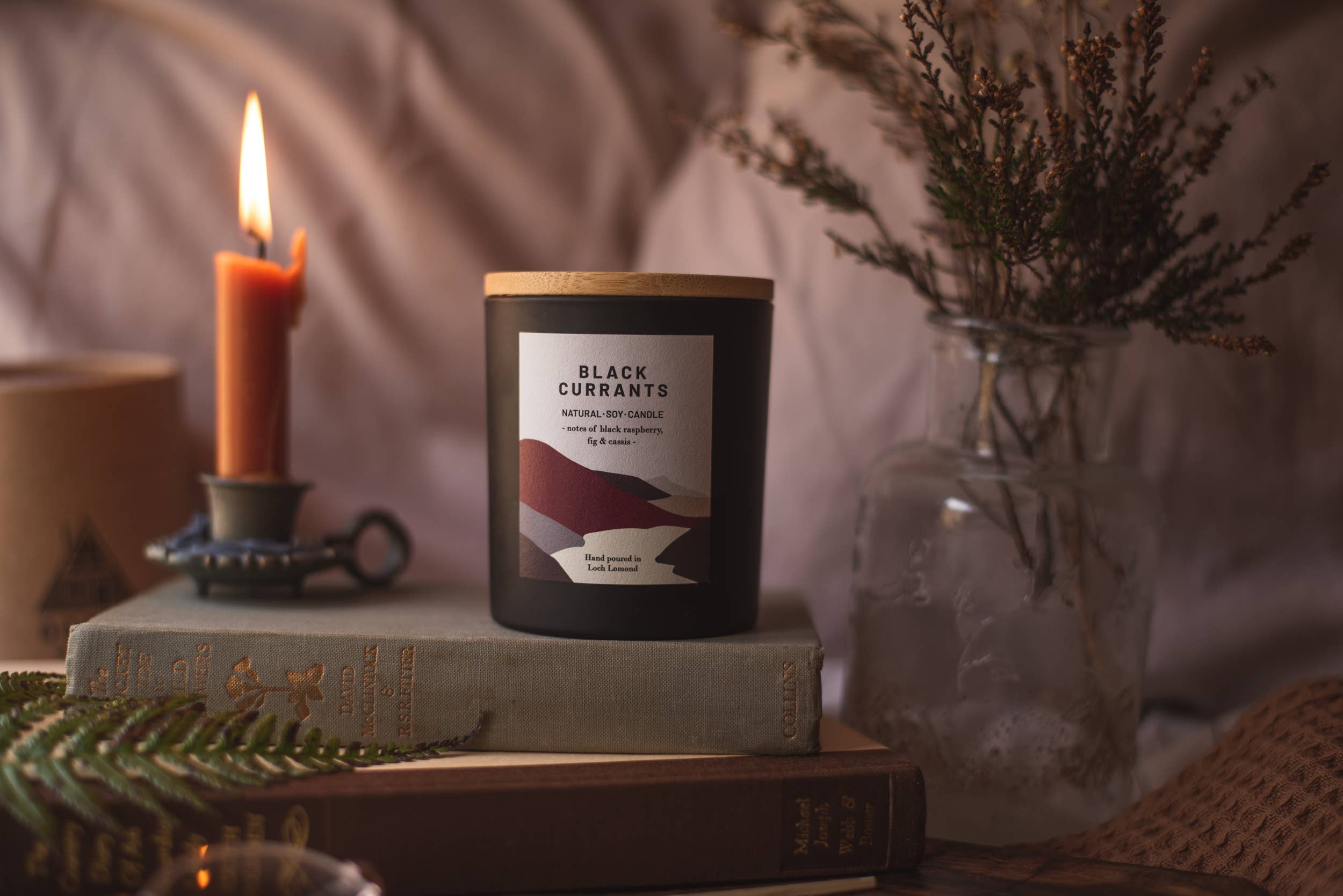 Ocoee House - Vente Bougie en bocal - Bougie parfumée aux cassis, biologique et végan | Ocoee House7