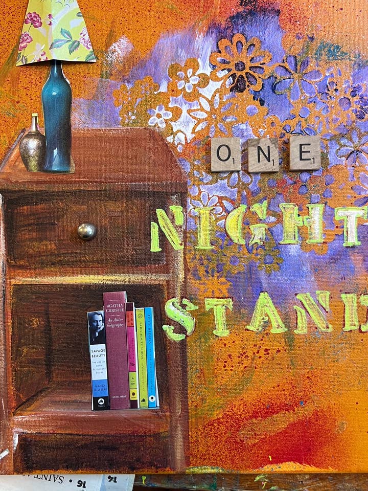 One Night Stand Square for wholesale by PaintStorms Studio