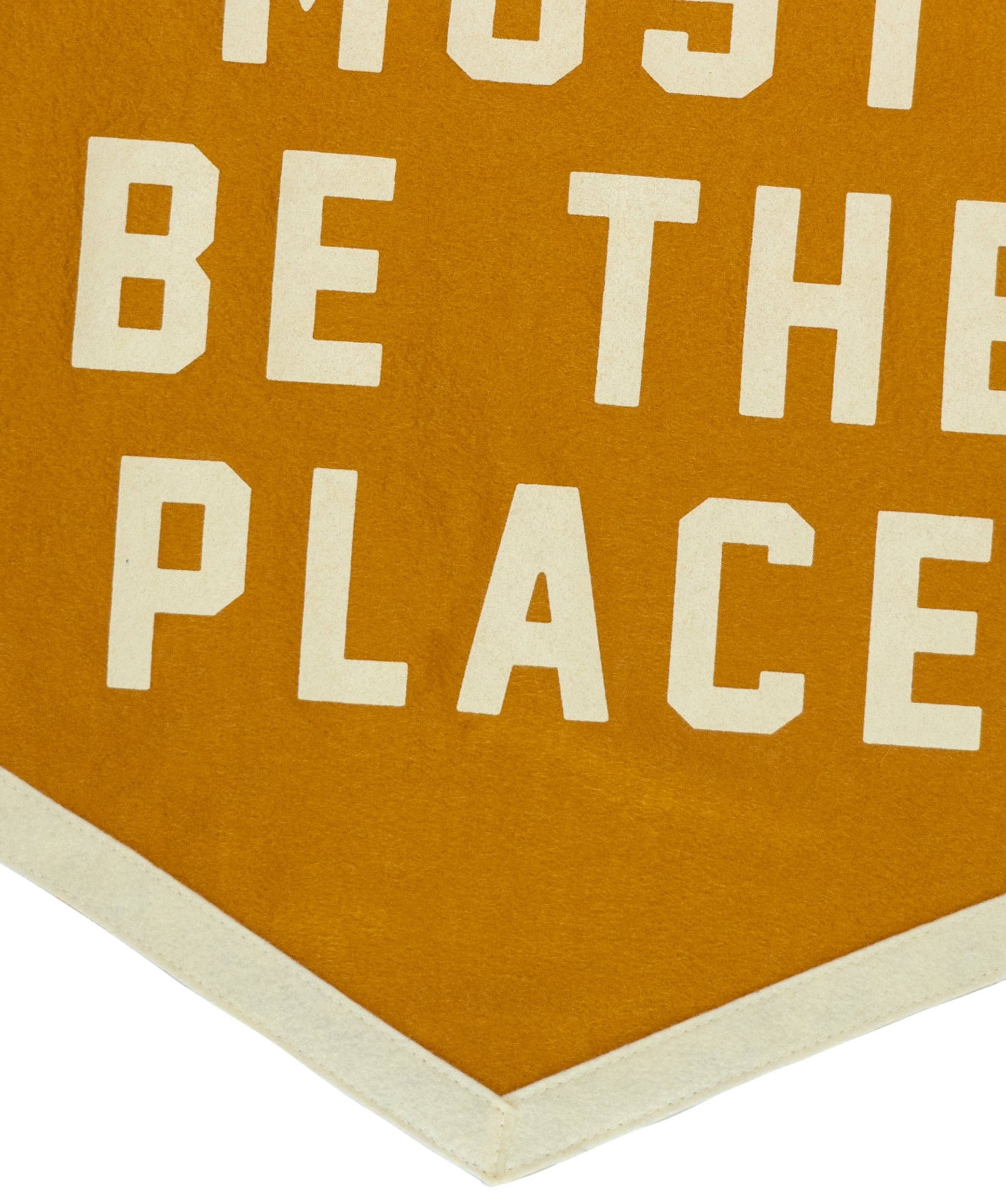 Oxford Pennant – Großhandel Flagge – Dies muss der Ort Camp-Flagge sein3