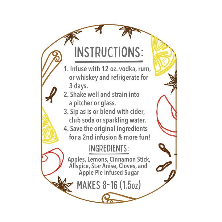 McKinnon's Dry Craft Cocktails - Wholesale Cocktail Mix/Syrup - Hot Toddy3