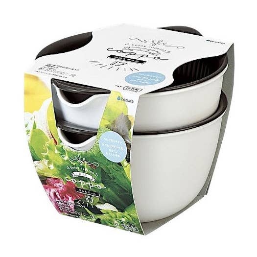 43oz 4-delige Set Monotone Kleuren Vergiet JP (1/32) voor wholesale door Urban Tokyo