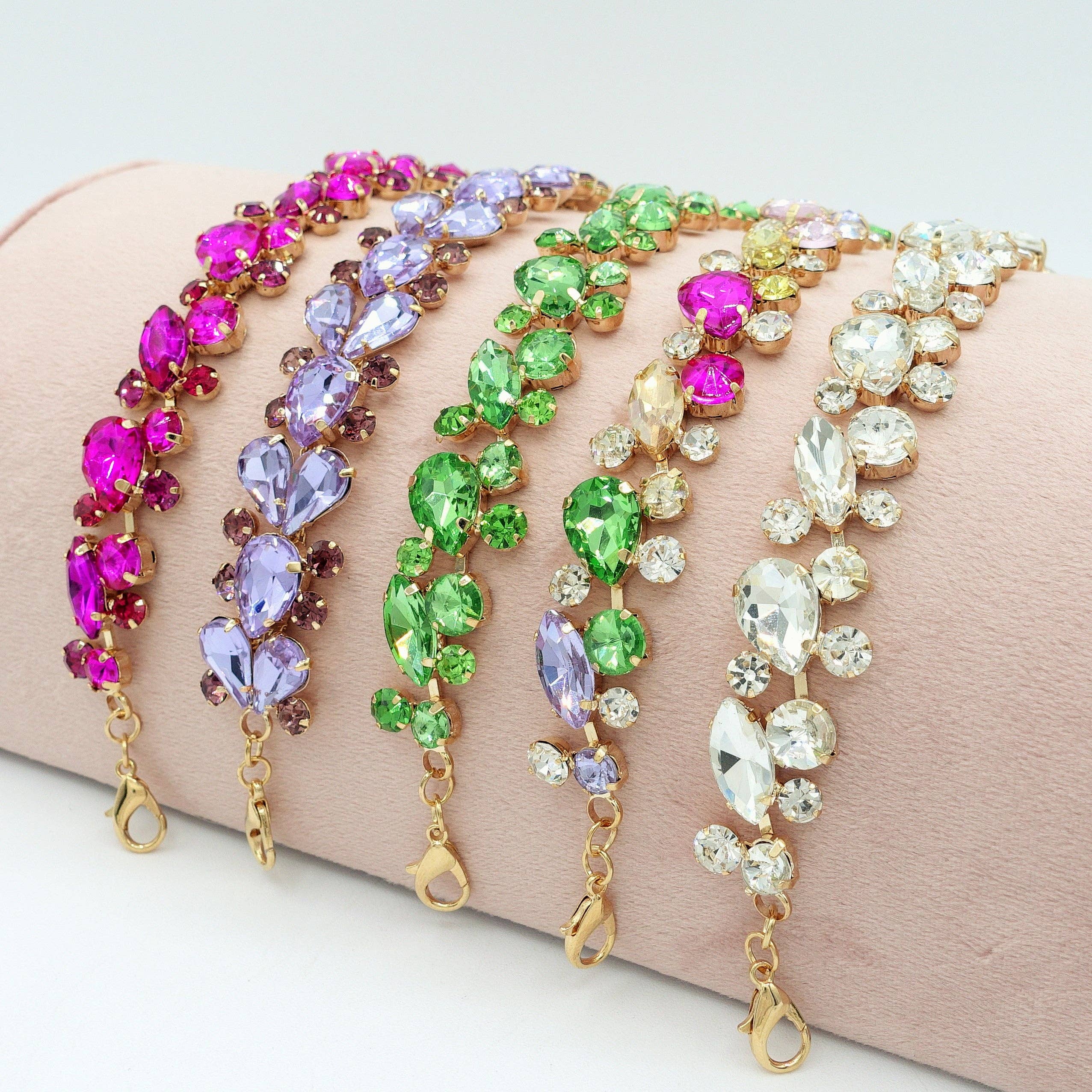 Daemon srls - Wholesale Charm/Dangle Bracelet - OPHELIA ~ Bracciale con pietre sfaccettate LUCE COLLECTION9