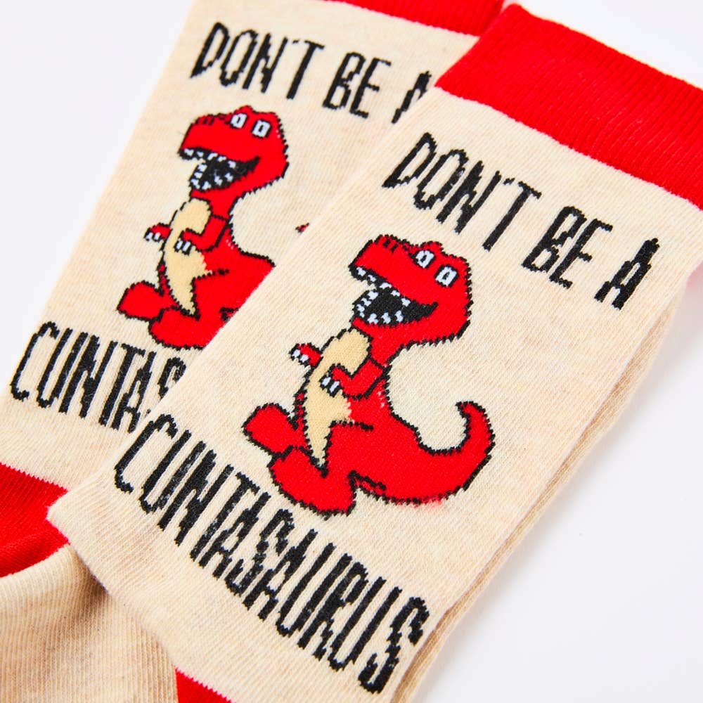 Urban Eccentric – wholesale Socks – Unisex – Unisex Don't Be A Cuntasaurus Socks2