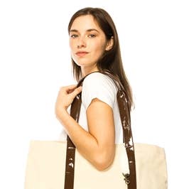 Stor återanvändbar tygväska för wholesale av DNMC