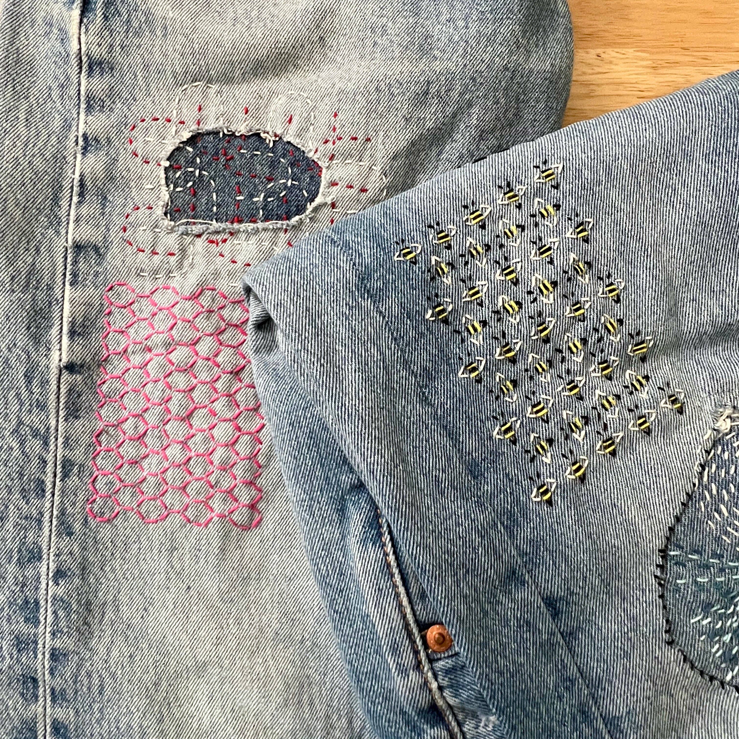 Wrenbirdarts - Wholesale Craft Sewing Kit - Washable Mending Patterns Gold Set #76