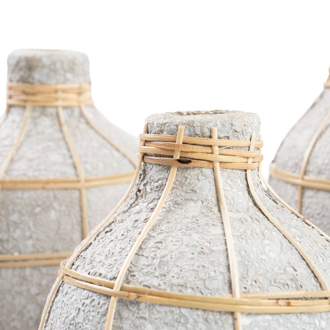 Bazar Bizar Living - Wholesale Vase - The Whoopy Vase - Concrete Natural - S7