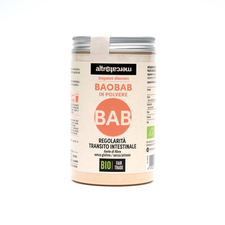 Altromercato - Wholesale Protein/Superfood Powder - Baobab In Powder - Organic - 120 g