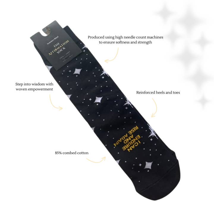Chaussettes The Affirmation - Stardust Trail pour la vente par Summer Mind