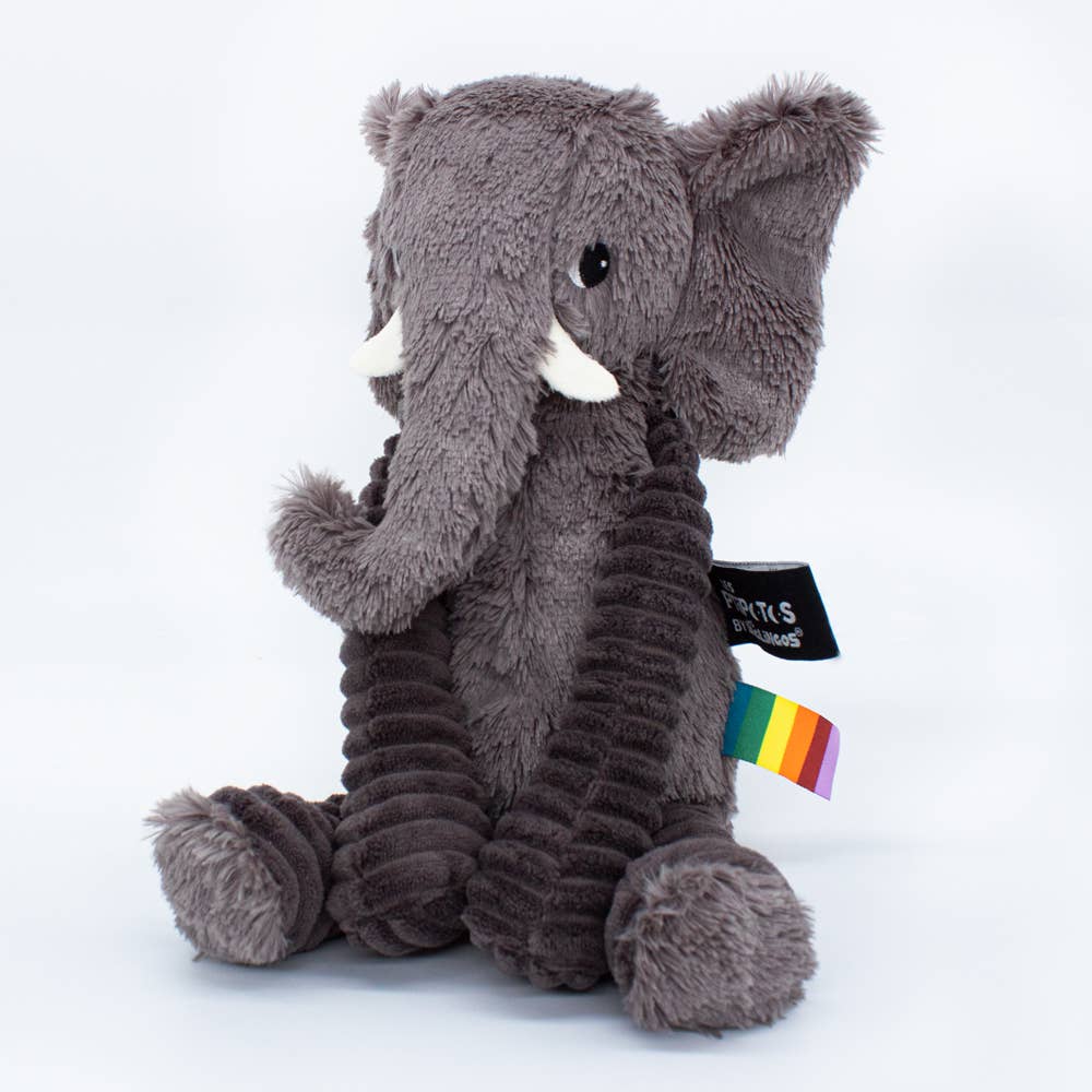 Les Déglingos, France - Wholesale Stuffed/Plush Toy - Kids & Baby - Les Ptipotos Plush - Elephant Grey3