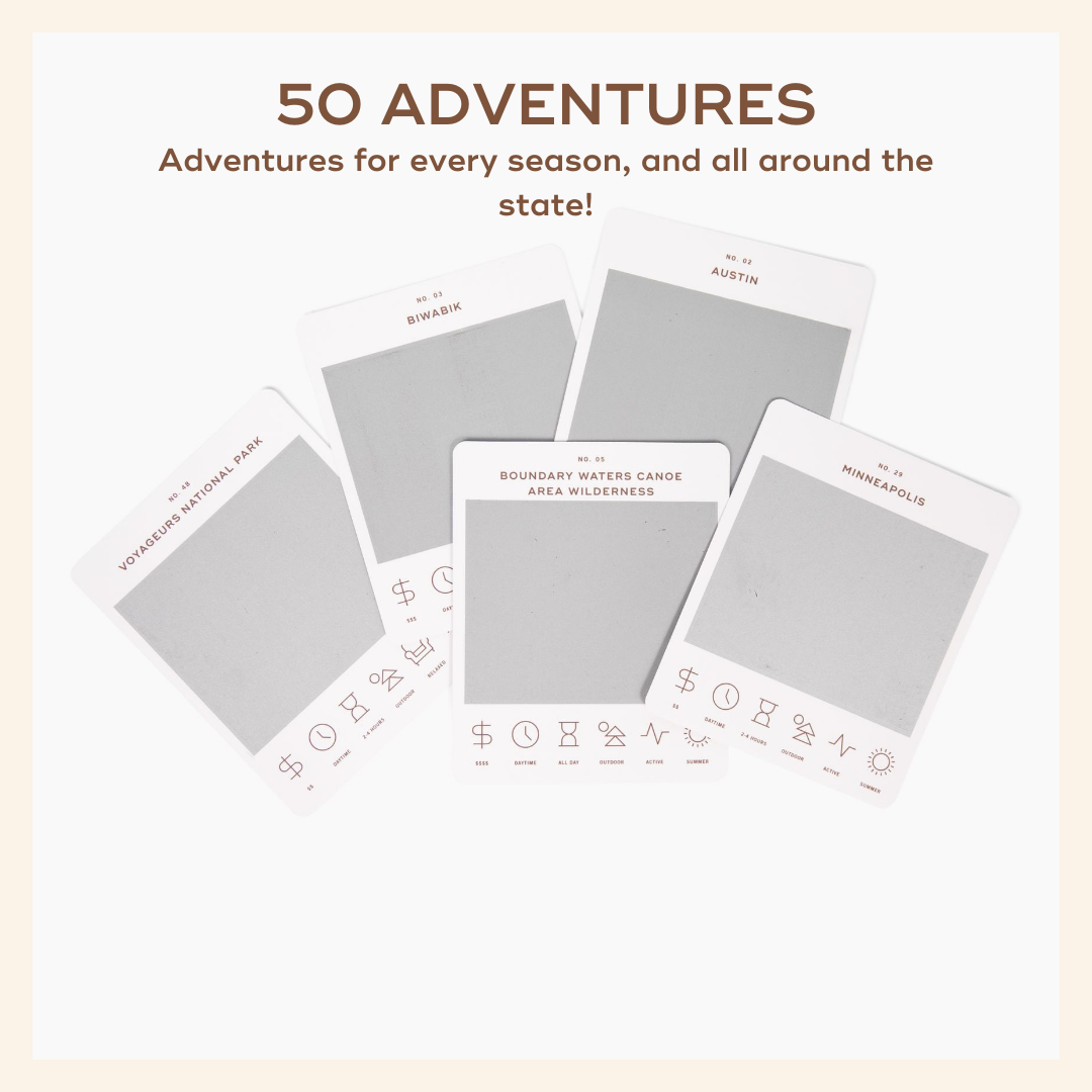 Reach International Outfitters - Wholesale Card Game - Minnesota Adventure Bucket List7