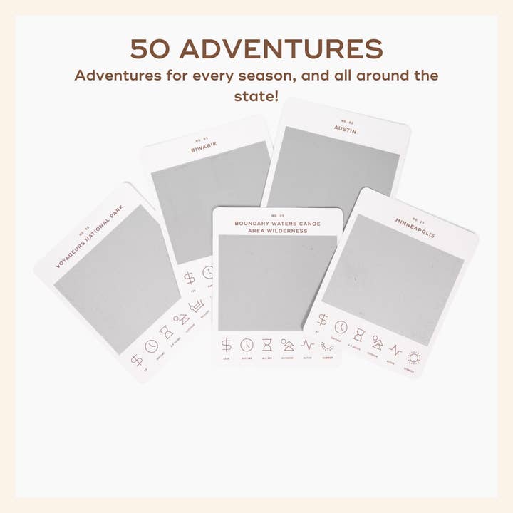 Reach International Outfitters - Wholesale Card Game - Minnesota Adventure Bucket List7
