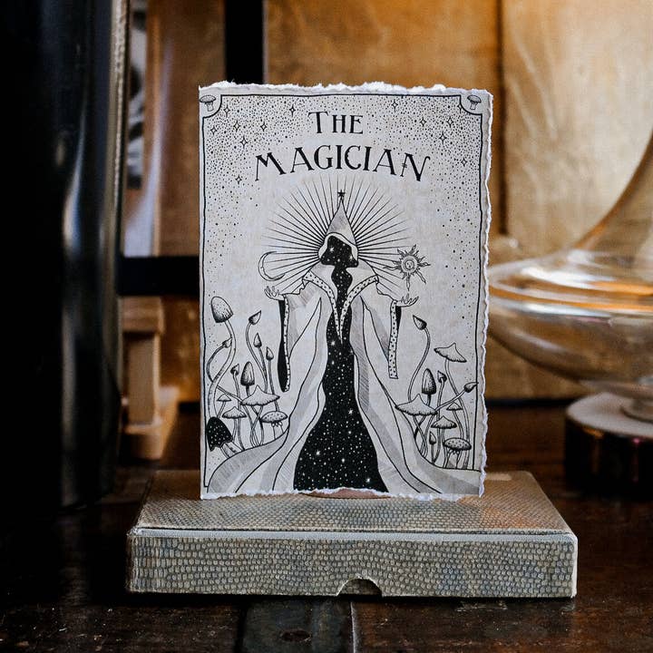 Suzanne Oddy Design Limited - Wholesale Everyday Greeting Card - 'The Magician' Greeting Card