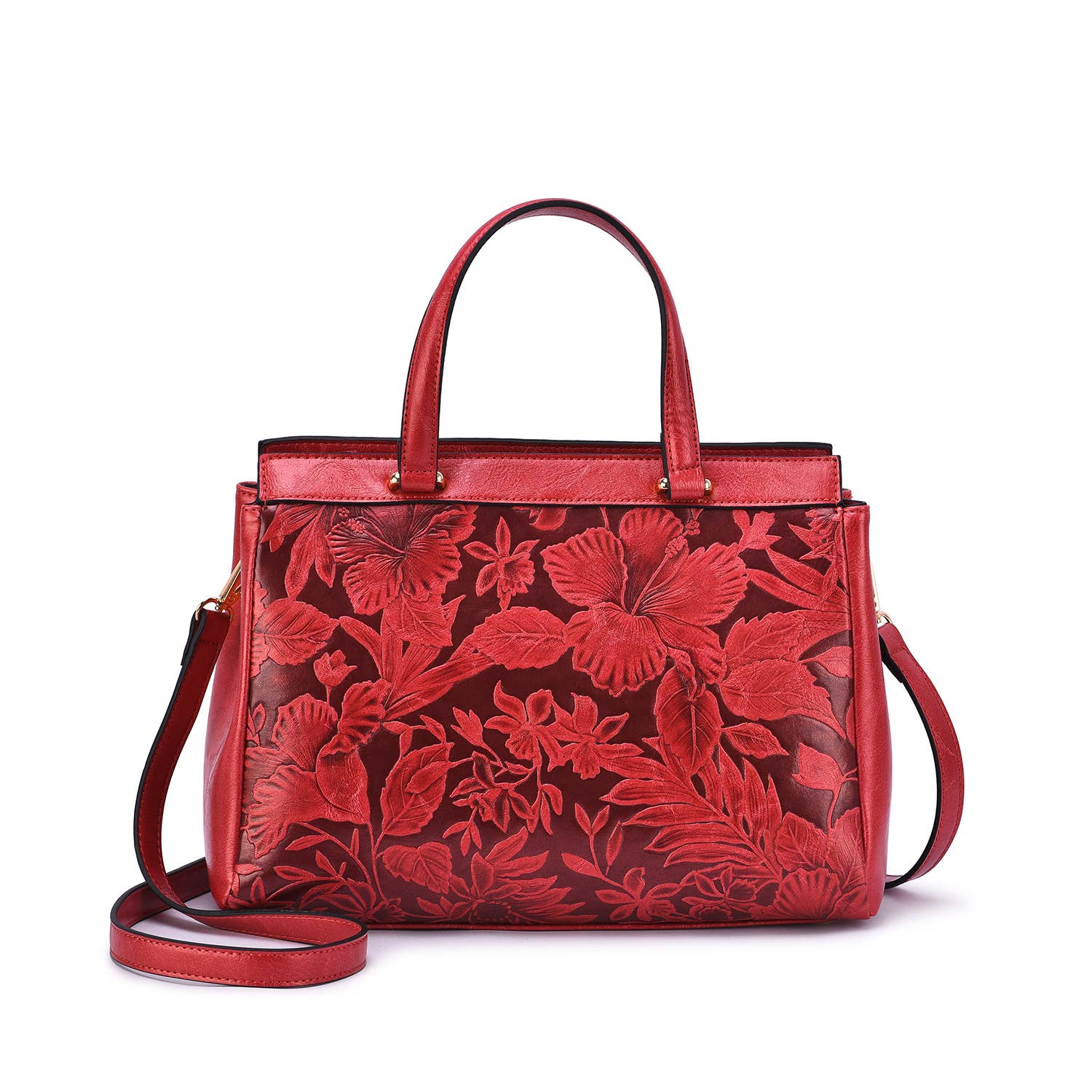 Mellow World – Satchel - Mulher por atacado – Salomé 3D Satchel Floral16