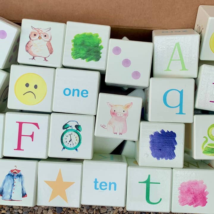 Oh schatje! ABC-blokken voor wholesale door Alli+Jean