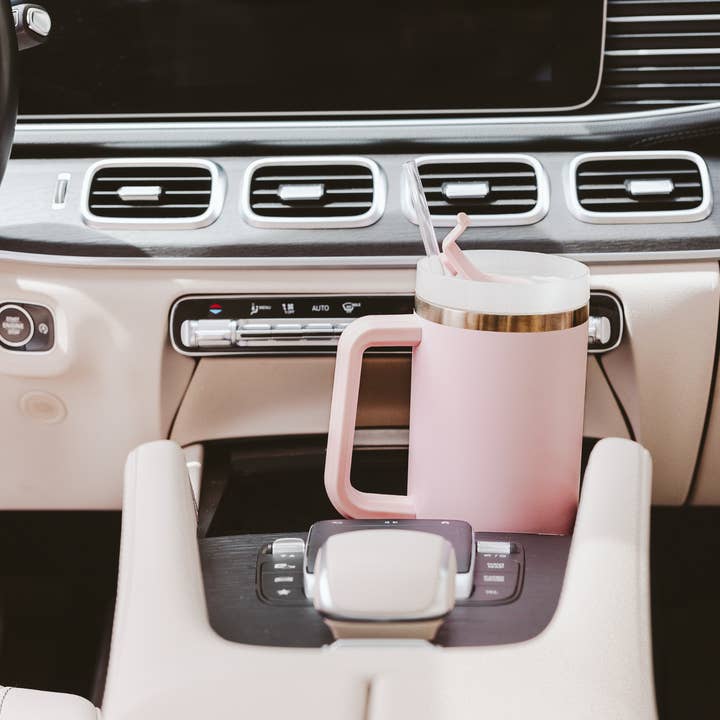 Sweet Water Decor - Wholesale Insulated Mug/Tumbler - Blush Pink 40 oz Travel Tumbler - Home Decor & Gifts