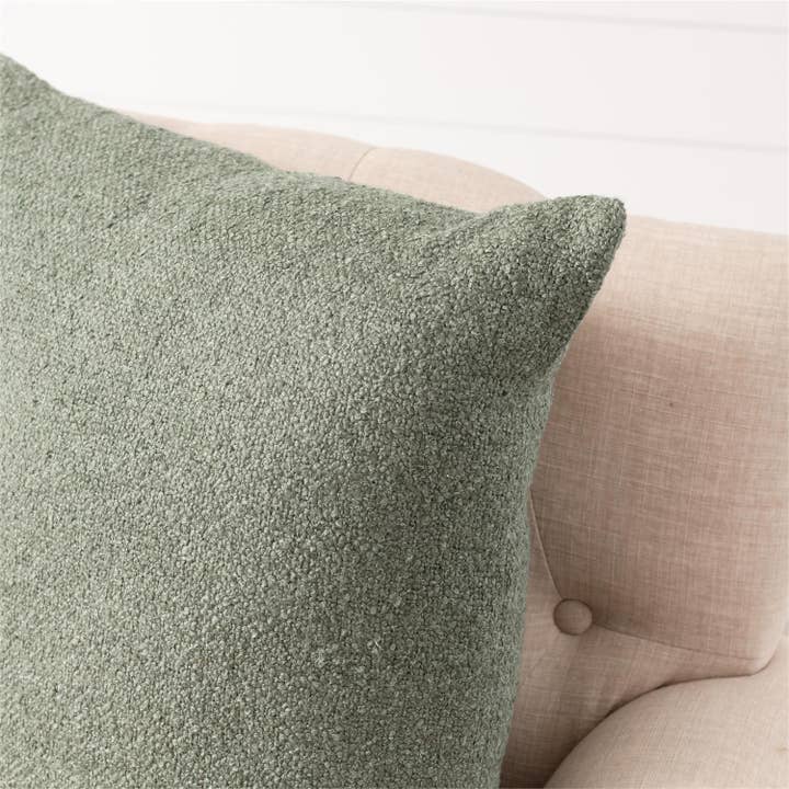 Audrey's Home & Gift - Wholesale Throw/Decorative Pillow - Pillow - Boucle, Olive (Pk/02)1