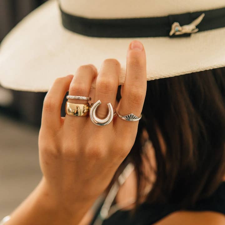 Sierra Winter Jewelry – Großhandel Band/Stapelring – Easy Rider Ring - Silber3